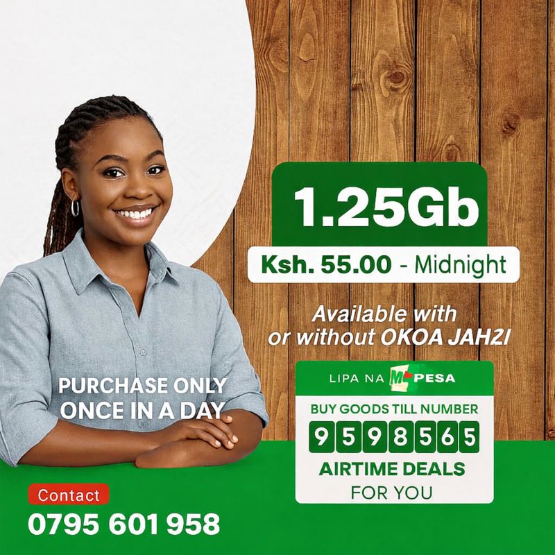 Daily Data Bundle for browsing and social media